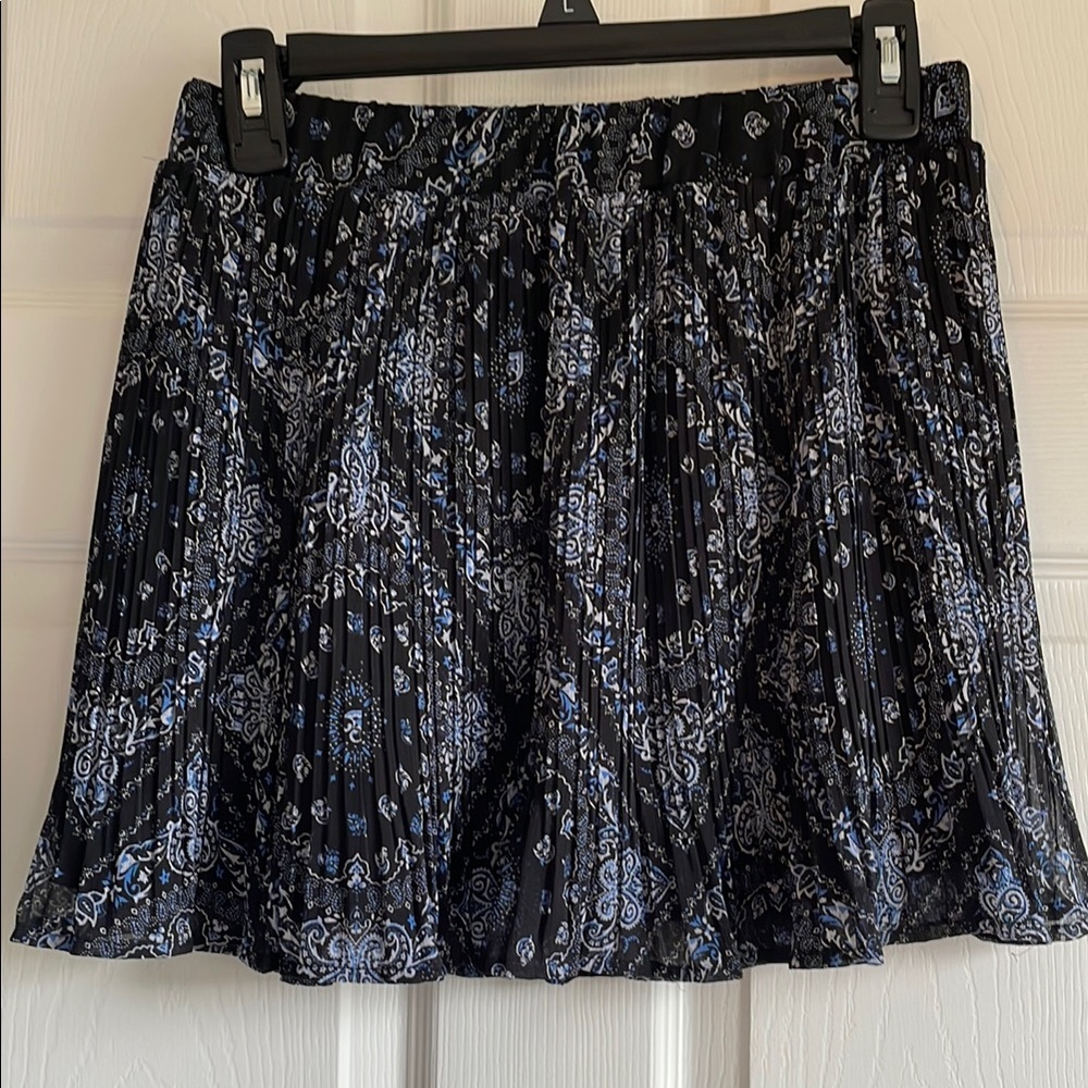 American Rag Blue Paisley Skirt